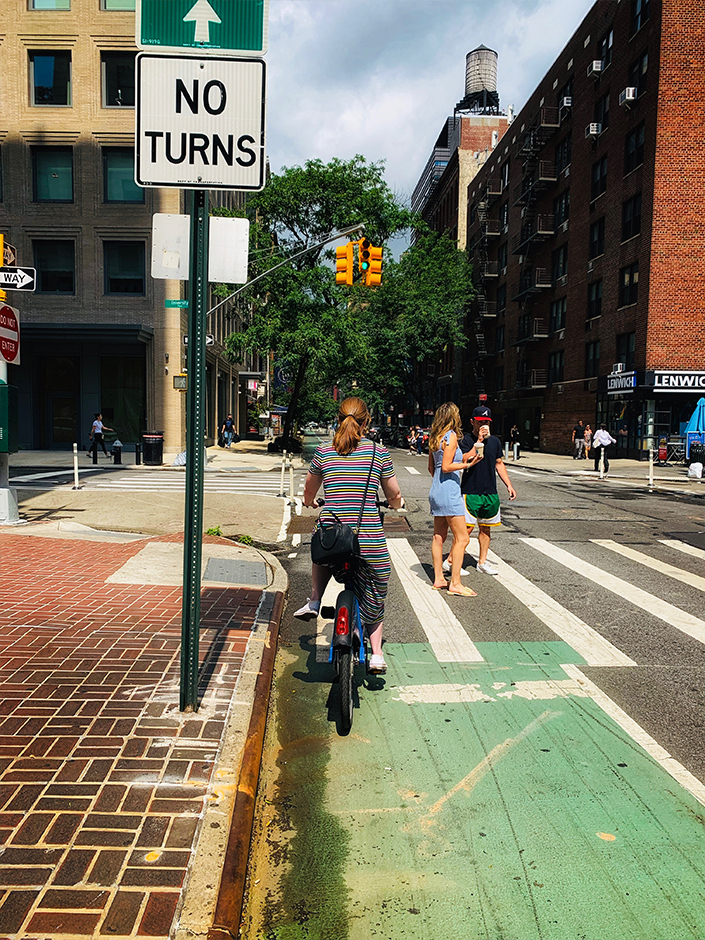 summer weekend in NYC riding citibikes