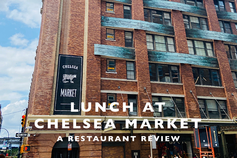lunch at Chelsea market NYC