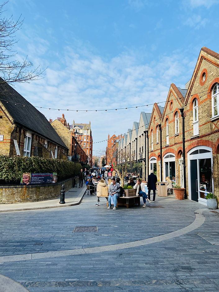 sloane square pavilion road London itinerary 