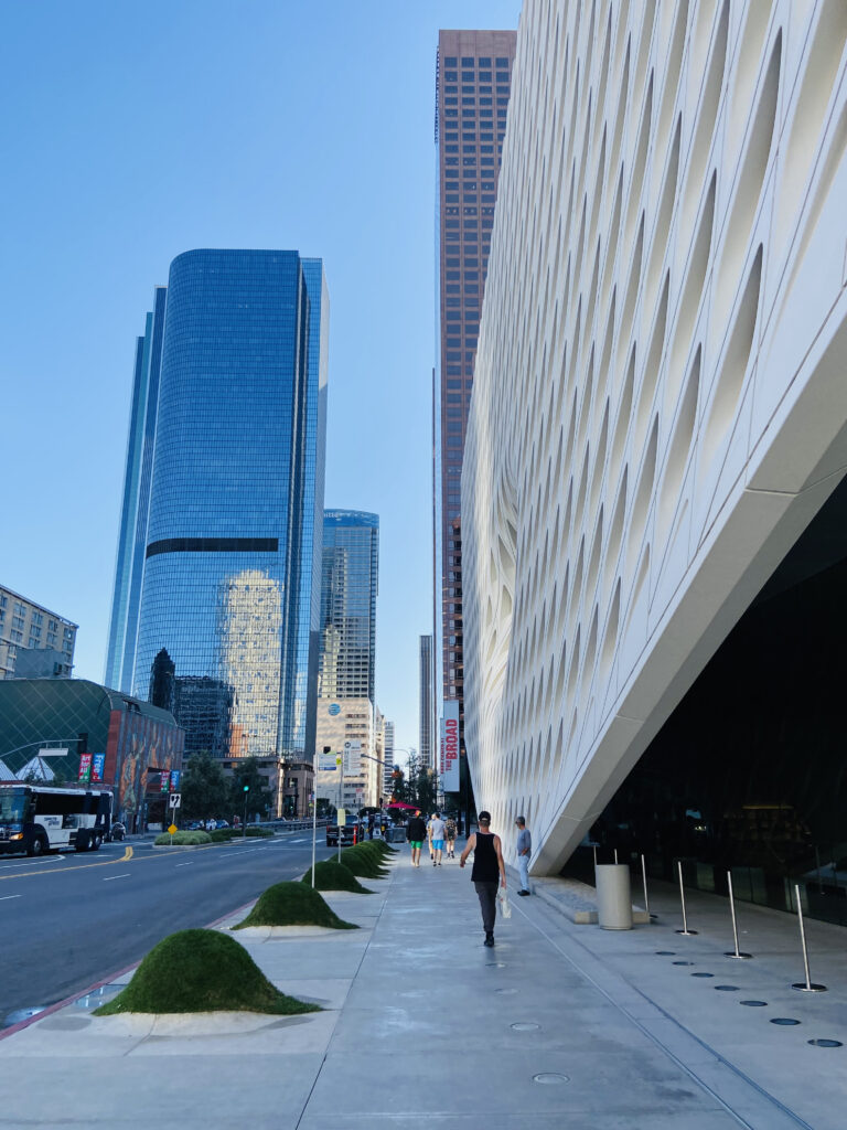 exploring downtown LA