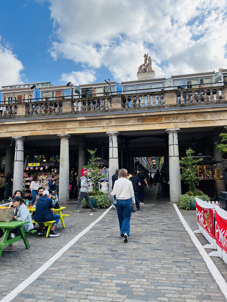 wander through Covent Garden Market in London