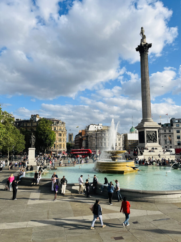 tralfager square in London 