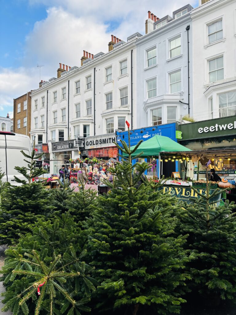 Christmas time in Notting Hill London