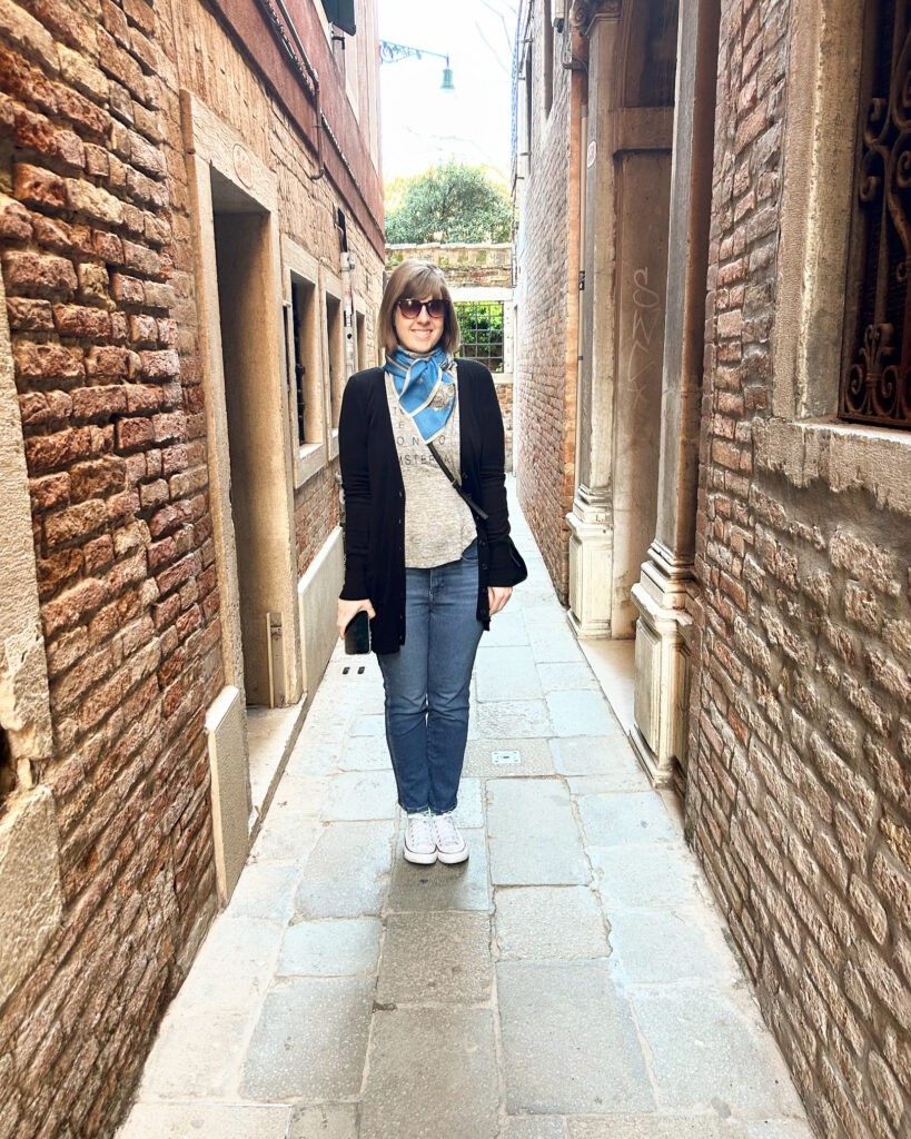 What I wore to Venice in late March